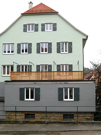 Energetische Sanierung - Wohnhäuser in der Tübinger Altstadt